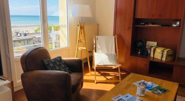 Апартаменты "BELLEVUE" Appartement de charme vue mer face à Nausicaa
