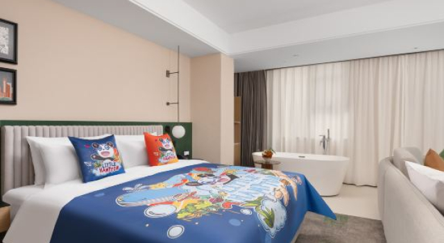 Люкс Hampton Apartments by Hilton Guangzhou Binjiang Middle Road Tianzi Wharf