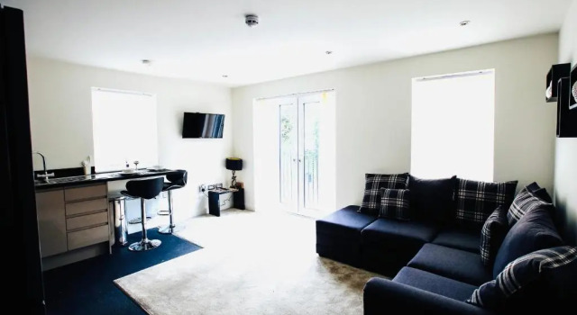 Апартаменты с 2 комнатами 1 & 2 Bedroom Shield House Apartments Sheffield Centre