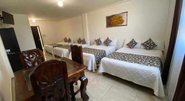 Четырёхместный номер Standard Hotel Royal Puebla