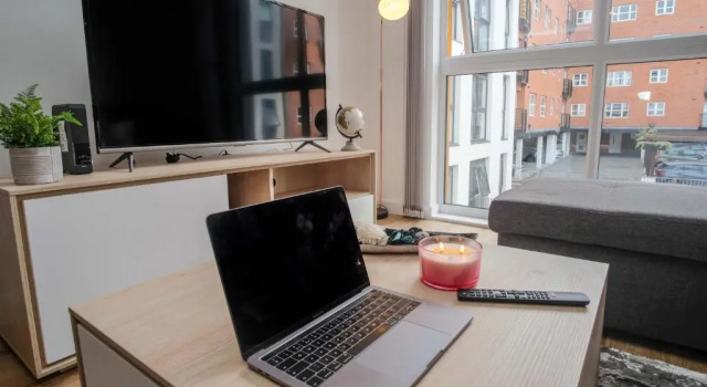 Четырёхместный номер Deluxe Onyx O2 Arena Brindley Place Broad Street Large Spacious Apartment