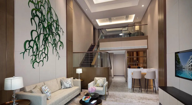 Номер Deluxe Дуплекс с балконом White Swan Hotel Taizhou