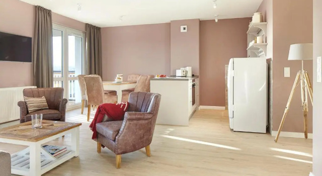 Апартаменты с 2 комнатами Beach Apartments Heiligenhafen