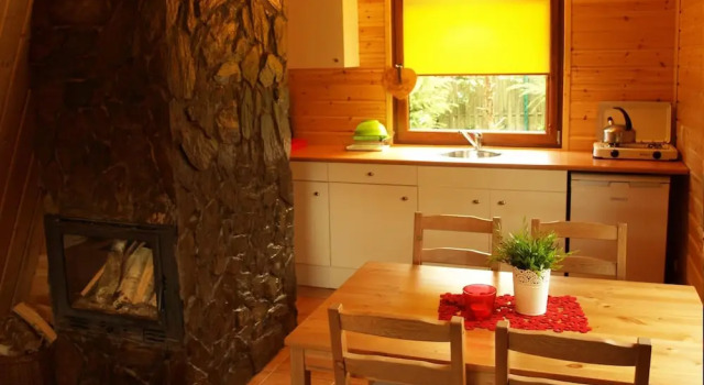 Коттедж Authentic Holiday Home in Kopalino with Fireplace