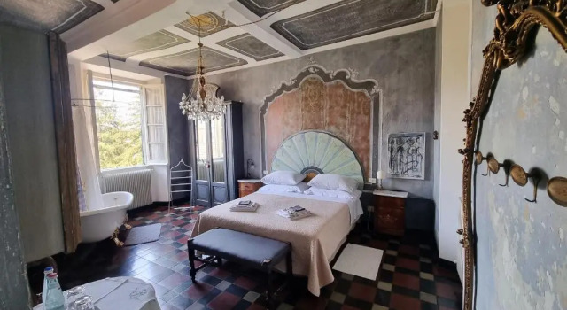 Luxo quarto B&B La Corte