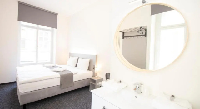 Двухместный номер Deluxe с видом на внутренний двор Narodni Stay
