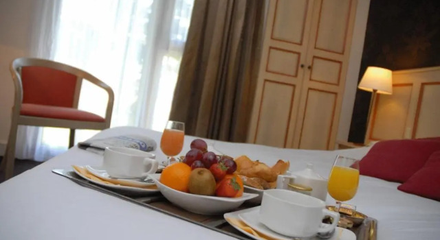 Двухместный номер Standard Le relais fleuri, Hôtel et restaurant Logis - Avallon