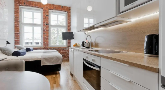 Студия Forenom Serviced Apartments Turku Kakolanmäki