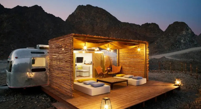Номер Deluxe Hatta Sedr Trailers Resort
