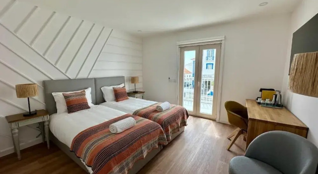Двухместный номер Superior с балконом и с видом на город Alentejo Charm House