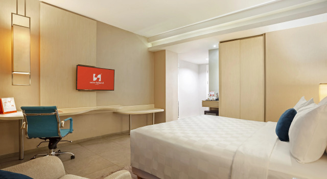 Двухместный номер Deluxe с красивым видом из окна Swiss-Belhotel Jambi