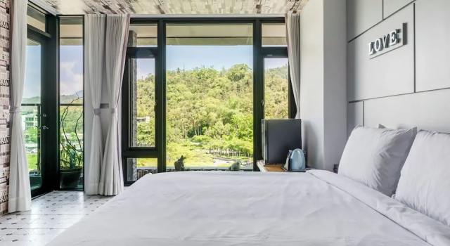 Двухместный номер Deluxe с балконом Han Yan Design Hotel