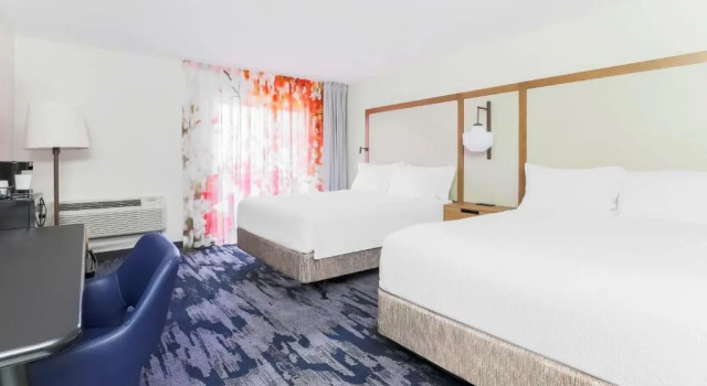 Четырёхместный номер Standard Fairfield Inn and Suites by Marriott San Jose Airport