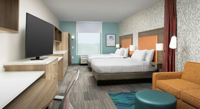 Четырёхместная студия Home2 Suites By Hilton Marysville