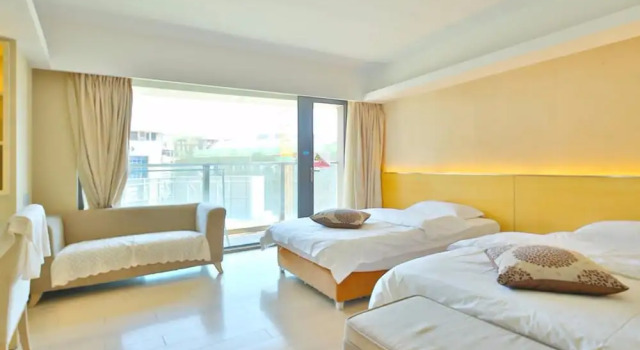 Семейный люкс Hailan Sea View Holiday Apart-hotel