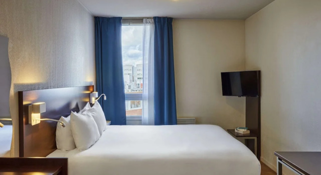 Двухместная студия Aparthotel Adagio Access Paris Saint-Denis Pleyel