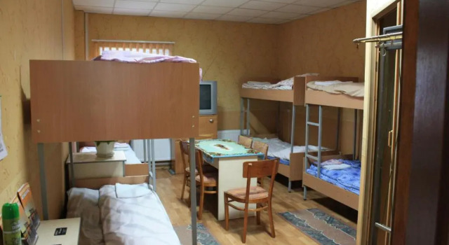 Bed in Dorm motel Pid Strihoyu