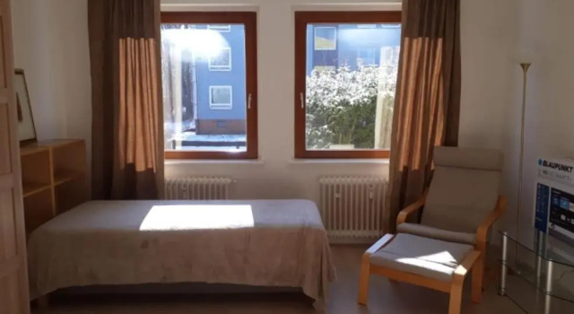 1-Zimmerappartment für Monteure, Handwerker, Studenten und Azubis mit eigenem Bad WC