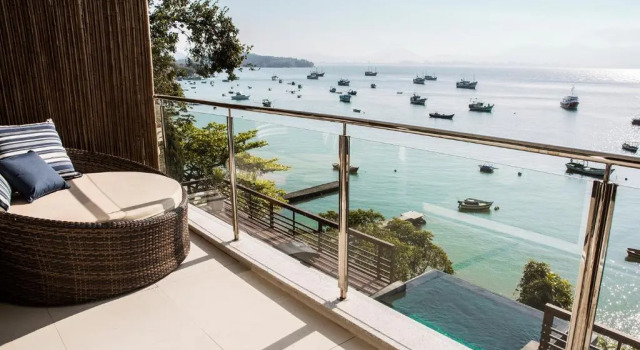 Люкс с видом на море Caixa Daço Exclusive Hotel