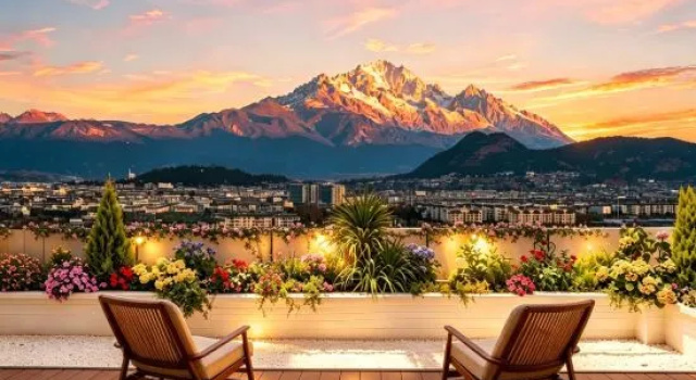 Guiyin Lanshanxu Cloudtop Villa – Smart Snow View (Lijiang Old Town), Prenota Villa Cottage a Yunnan, Cottage
