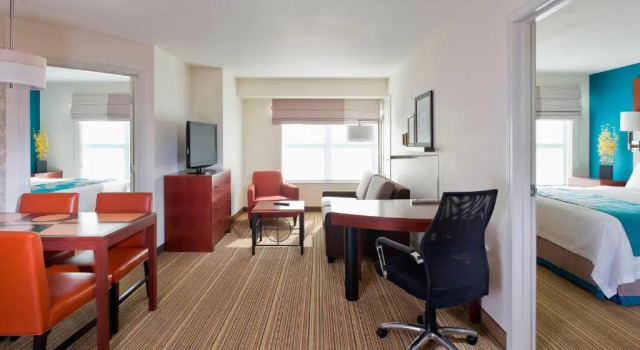 Люкс с 2 комнатами Residence Inn Bismarck North