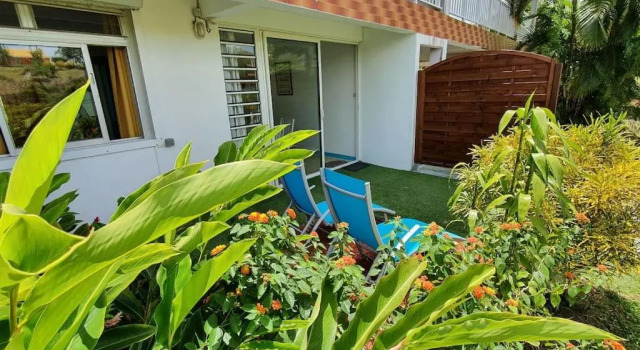 Апартаменты 972D4 - Les 2 Palmiers - Bas de villa 60m2 jardin 2000m2