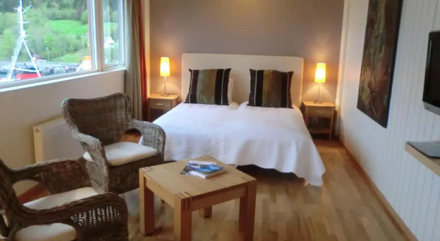Двухместный номер Deluxe с видом на море Lavik Fjord Hotel & Apartments