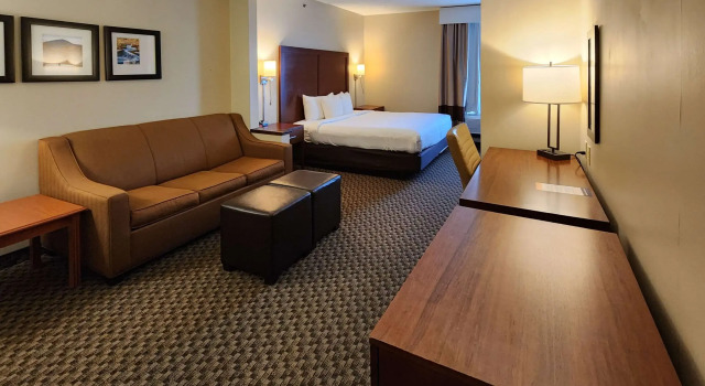 Двухместный люкс Comfort Inn & Suites Mount Pocono