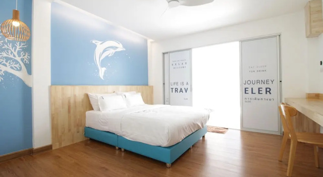 Двухместный номер Standard с балконом Tawaen Beach Resort