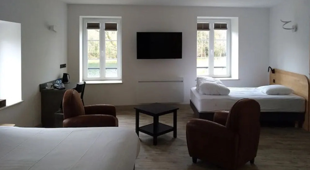 Номер Deluxe Lodge Hôtel Domaine De Sommedieue
