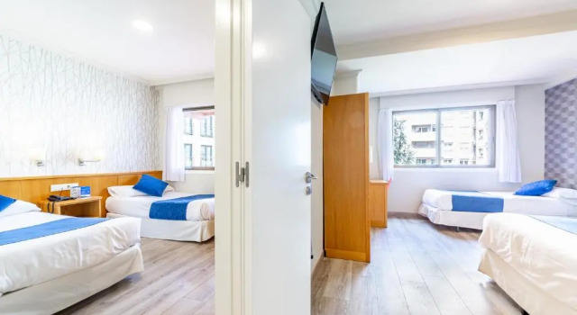 Семейный номер Superior Hotel Atlántico Vigo