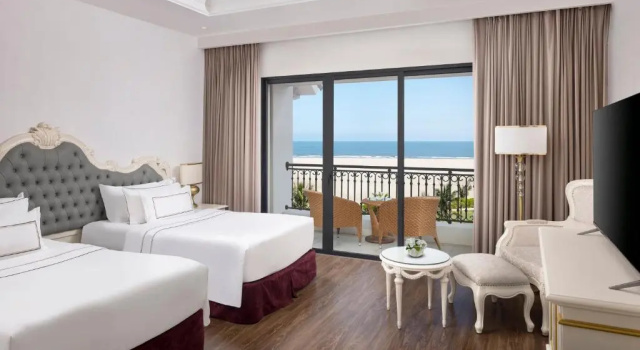 Номер Deluxe с 2 комнатами с видом на море Vinpearl Cua Hoi, Affiliated by Meliá