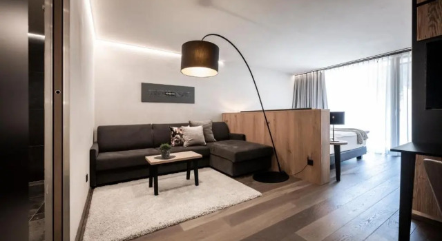 Семейный номер Standard с видом на сад Viktoria Alpine Hideaway