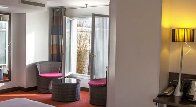 Одноместный номер Deluxe 55 Hôtel Montparnasse