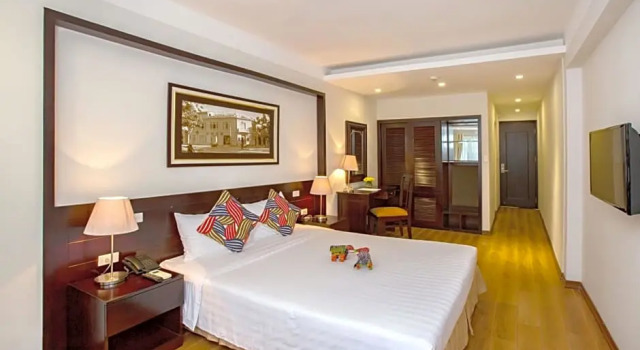 Номер Standard с видом на город Thang Long Espana Hotel
