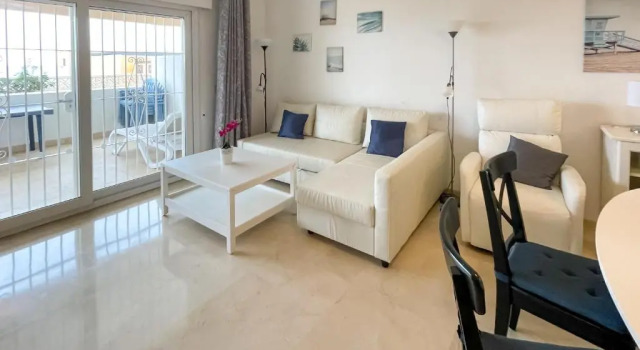 61-Beach Front Apartment with Stunning Views in Fuengirola