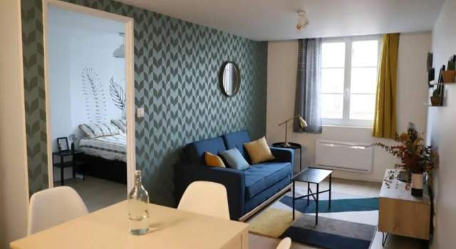 Апартаменты Appartement cosy plein centre ville (Mairie)