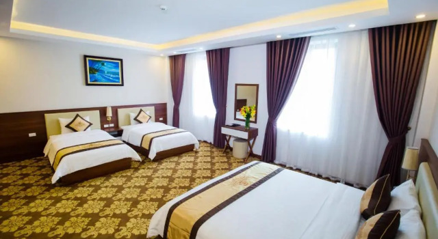 Трёхместный номер Deluxe Grand Hotel
