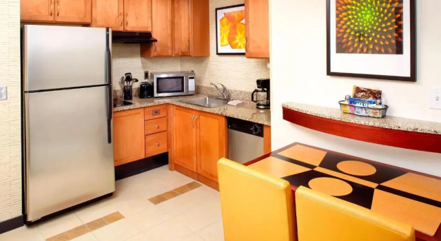 Двухместный люкс c 1 комнатой Residence Inn Columbus Downtown