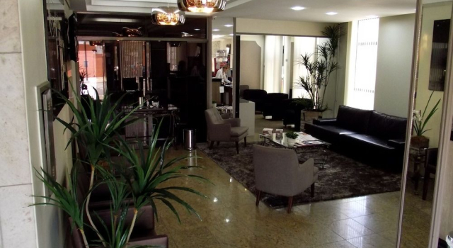 Geneviee Palace Hotel, Забронировать Отель Недорогие отели Понта-Гросса, недорого