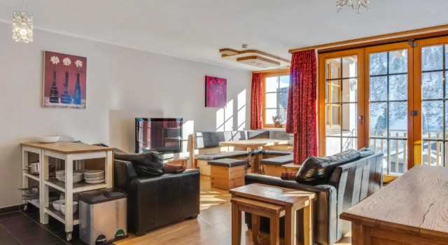 Апартаменты с 3 комнатами Apartmenthaus Steinadler