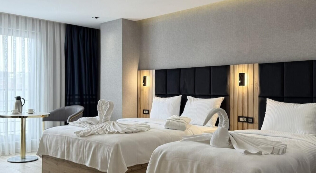 Двухместный номер Deluxe с видом на город Karaca Hotel Van