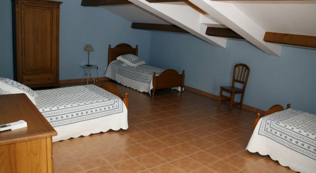 Апартаменты с 3 комнатами с видом на бассейн Le Relais Du Grand Logis