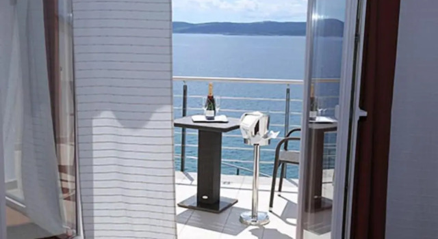 Двухместный номер Standard с балконом и с видом на море Hotel Marina