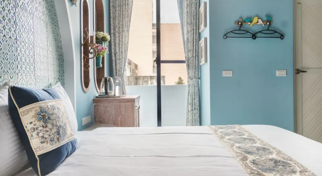 Двухместный номер Deluxe с балконом J.T World FunTrip B&B