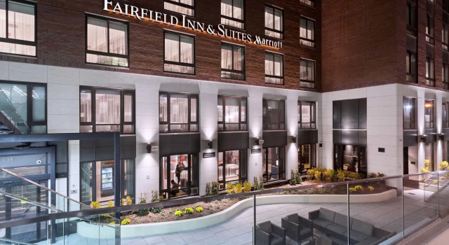 Fairfield Inn & Suites by Marriott New York Manhattan/Central Park, Забронировать Отель Отели Нью-Йорка 3 звезды, рядом с New York Convention and Visitors Bureau, 3*