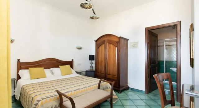 Standard Doppel Zimmer 1 Schlafzimmer mit Meerblick Monte Solaro Bed & Breakfast