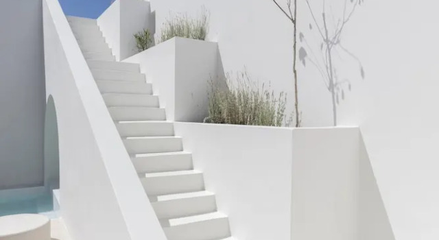 Dyrektorski willa 2 sypialnie z widokiem na morze Aesthesis Boutique Villas Fira