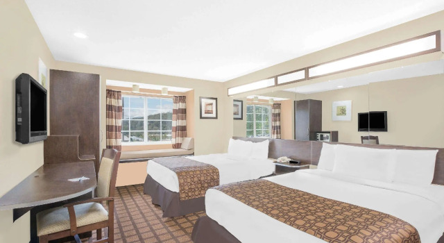Четырёхместный номер Standard Microtel Inn & Suites by Wyndham Franklin