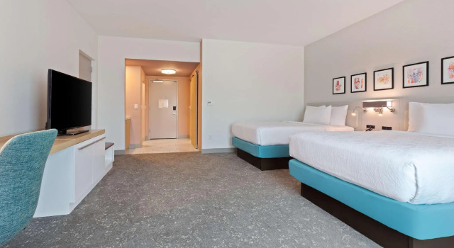 Четырёхместный номер Standard Hilton Garden Inn Homestead